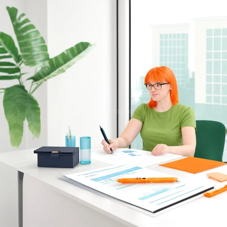 Berater erklärt Cashflow-Daten am Bildschirm